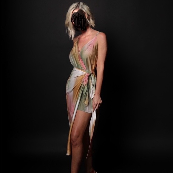 Vix Dresses & Skirts - NWOT VIX PAULA HERMANNY Wrap Dress Sz 2